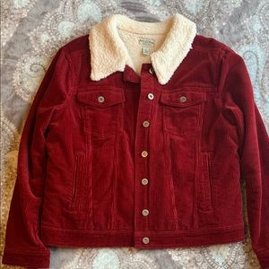 Arizona Red Corduroy Jacket